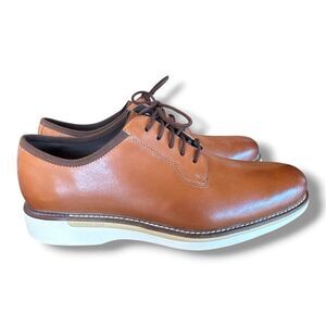 NWOB Cole Haan Grand Ambition Postman Oxford British Tan Office Men’s Size 10